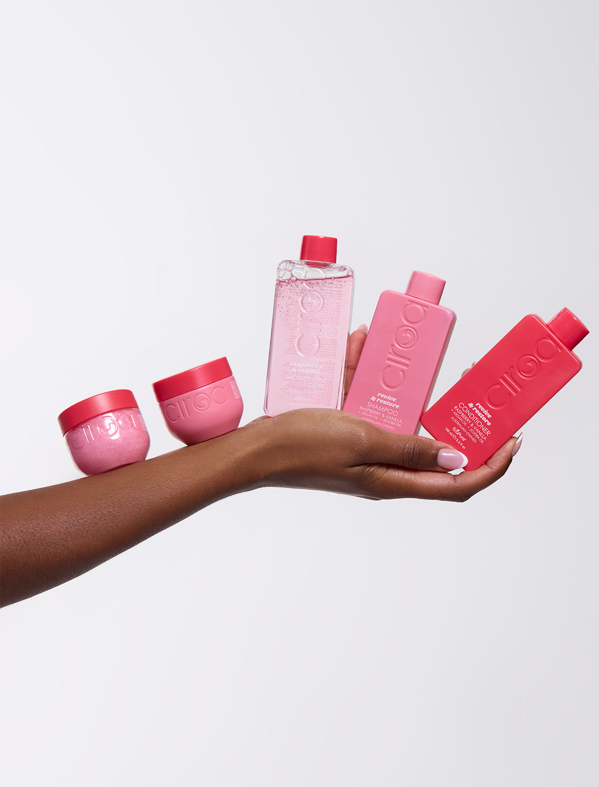Ciroa Beauty Raspberry & Vanilla Travel Set