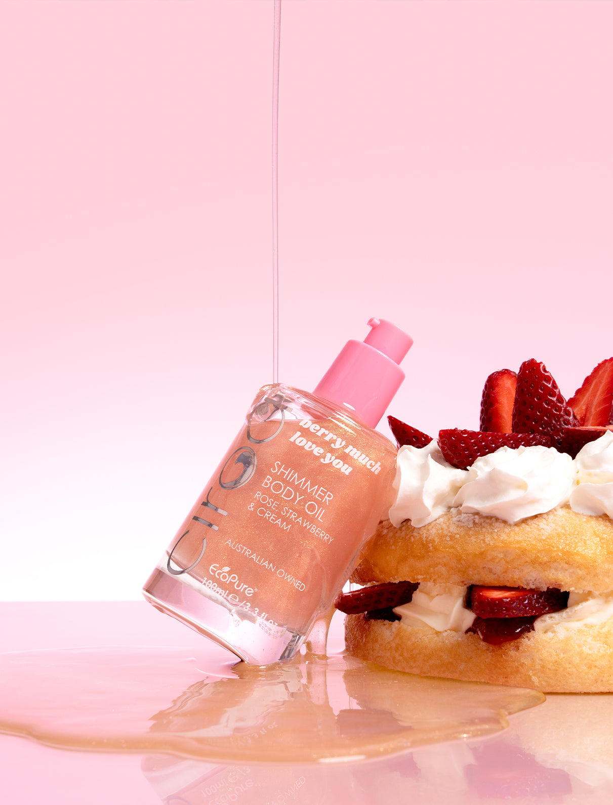 Ciroa Beauty Berry Much Love You Shimmer Body Oil