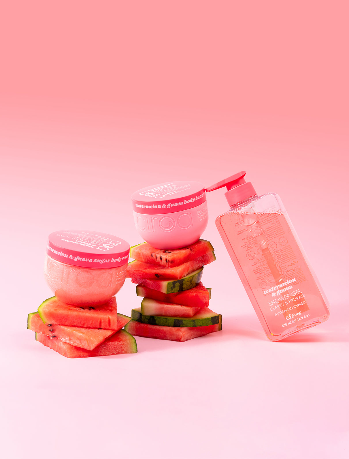 Ciroa Beauty Watermelon & Guava Body Scrub