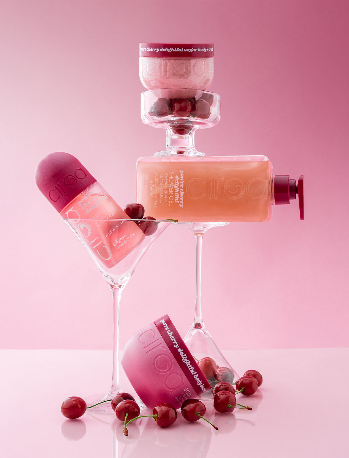 Ciroa Beauty You're Cherry Delightful Shimmer Shower Gel