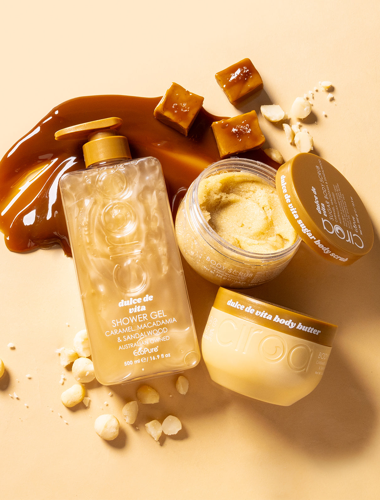 Ciroa Beauty Dulce De Vita Shimmer Shower Gel