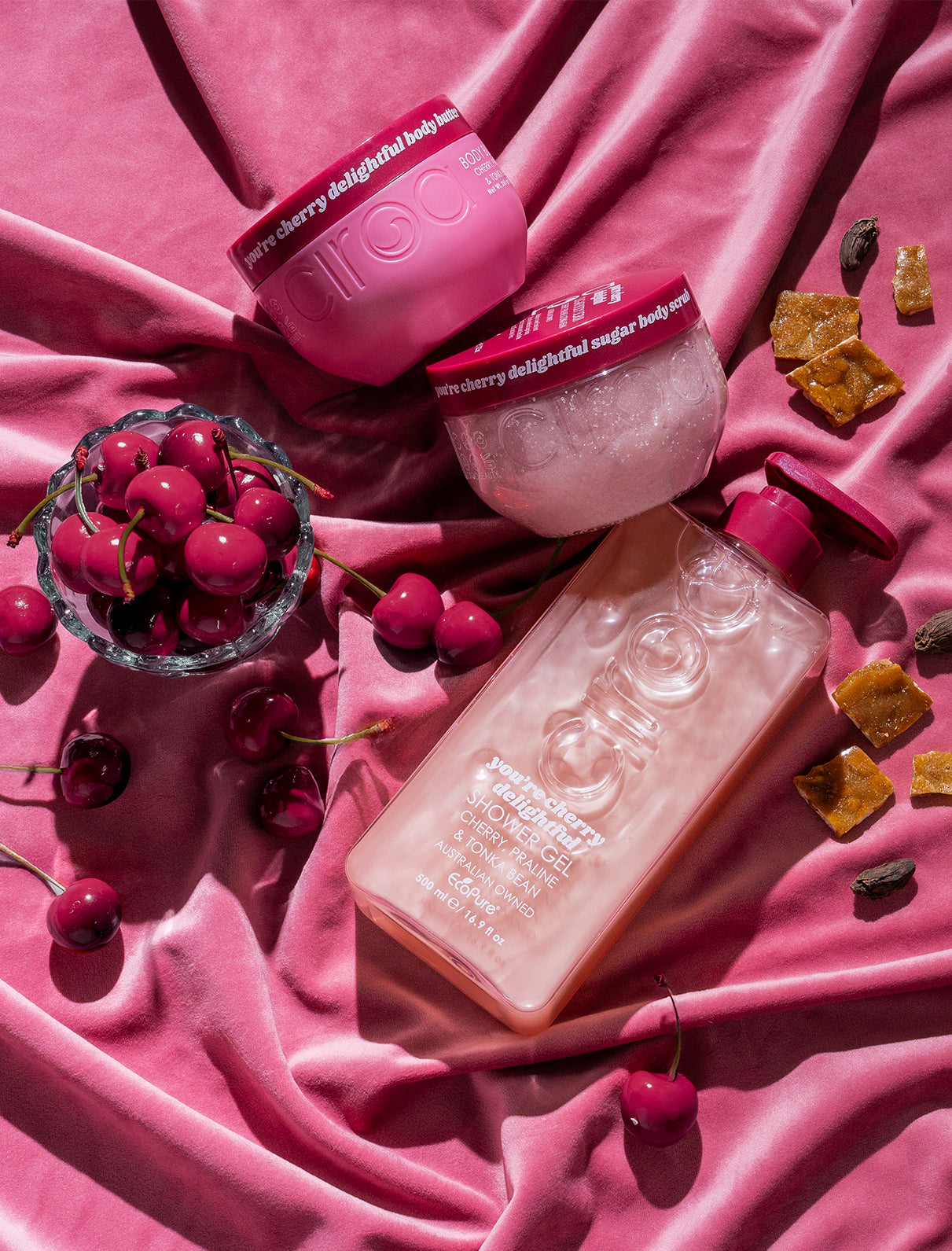 Ciroa Beauty You're Cherry Delightful Shimmer Shower Gel