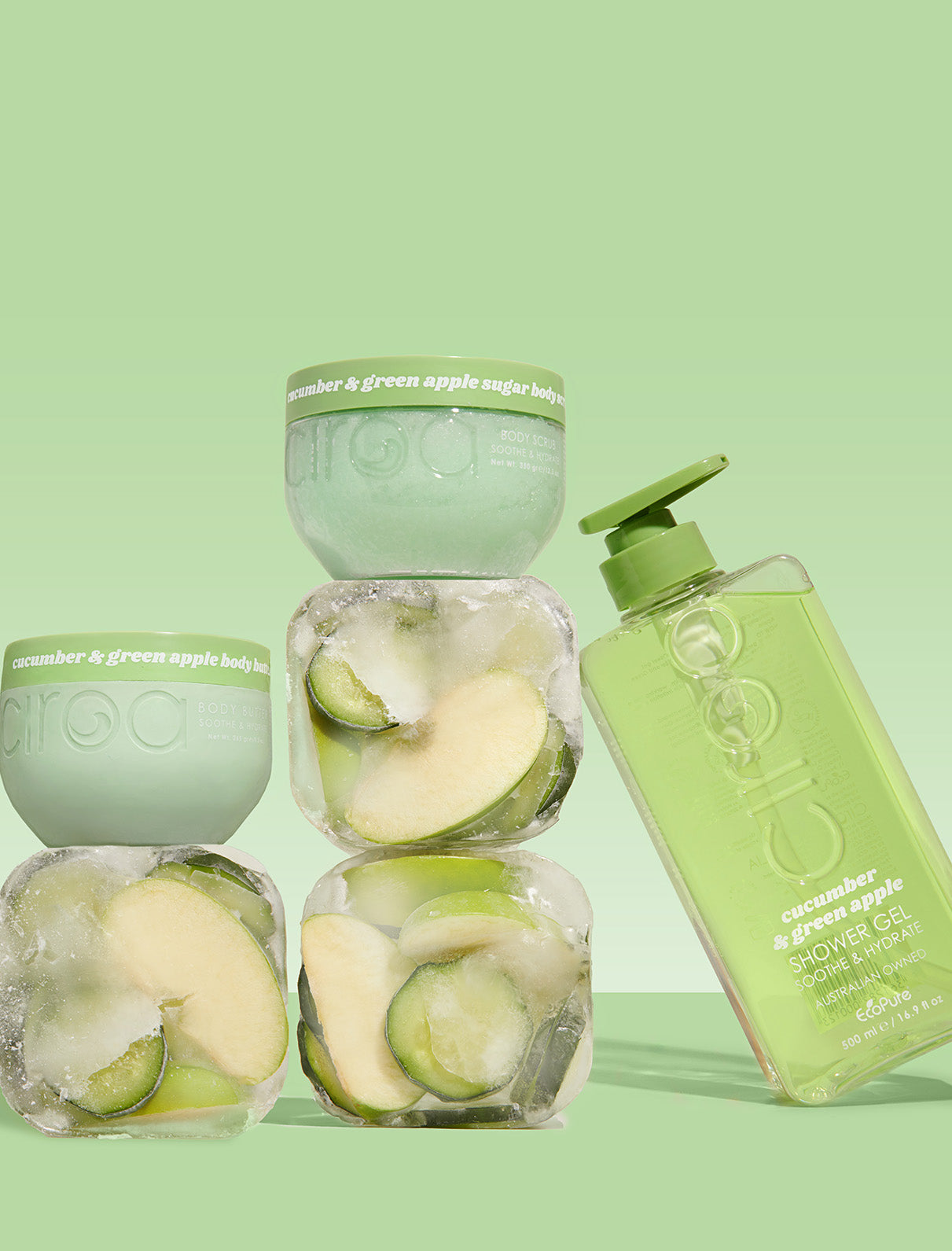 Ciroa Beauty Cucumber & Green Apple Shower Gel
