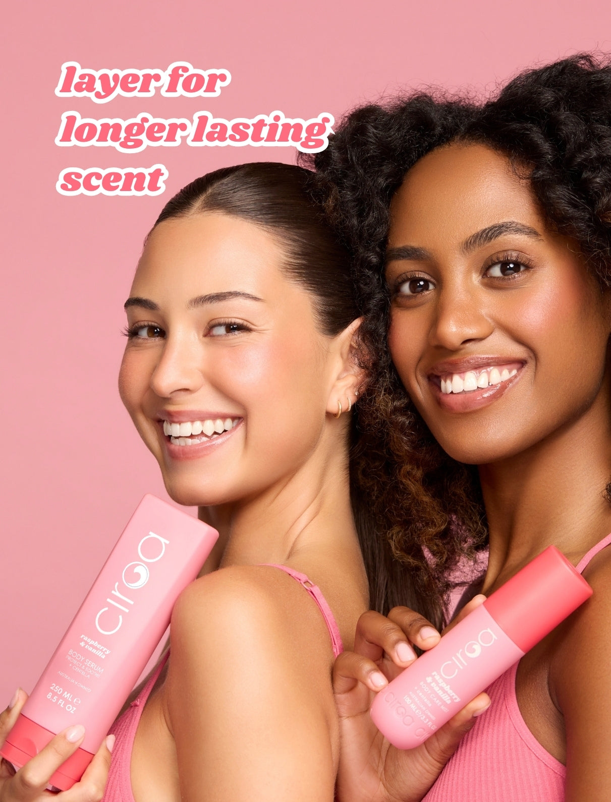 Ciroa Beauty Raspberry & Vanilla Bodycare Mist 100ml - Protects & Soothes