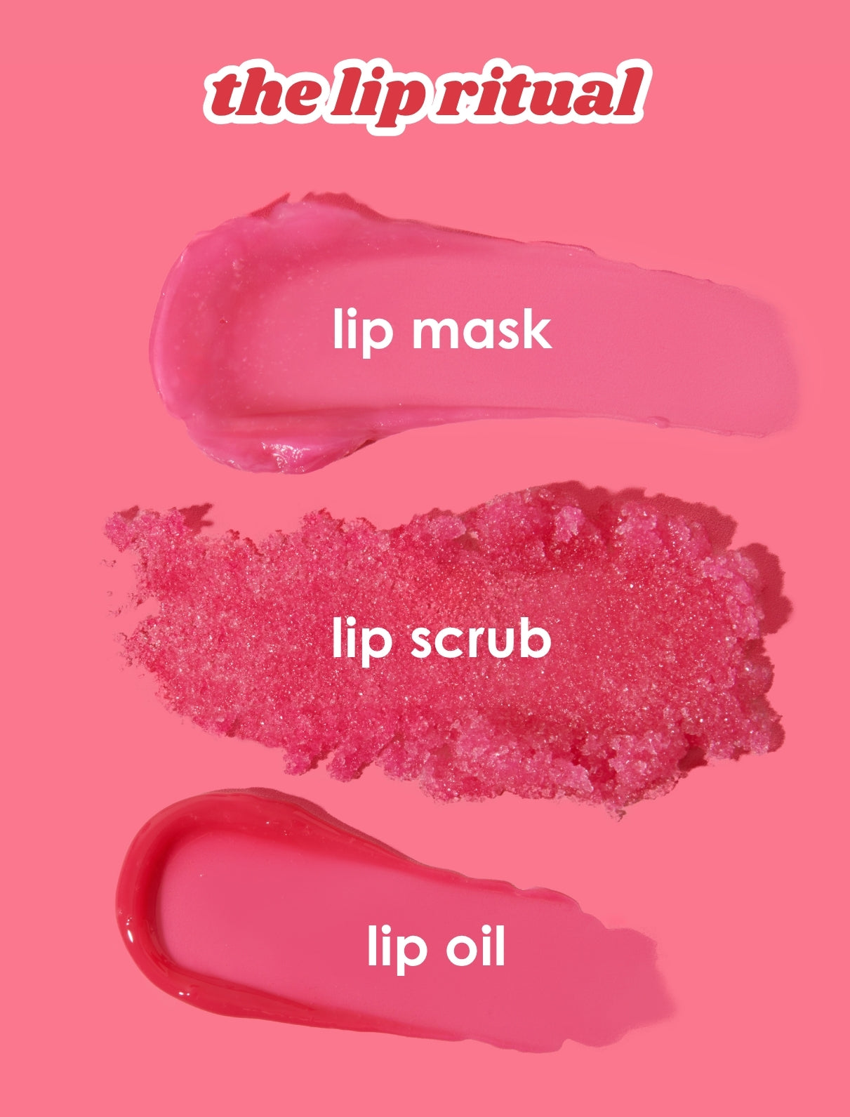 Ciroa Beauty Pomegranate & Cherry Ultimate Lip Care Ritual 3 Piece - Rejuvenates & Soothes