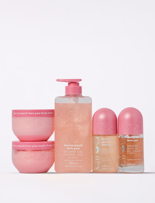 Ciroa Beauty Berry Much Love You Shimmer Oil Bundle