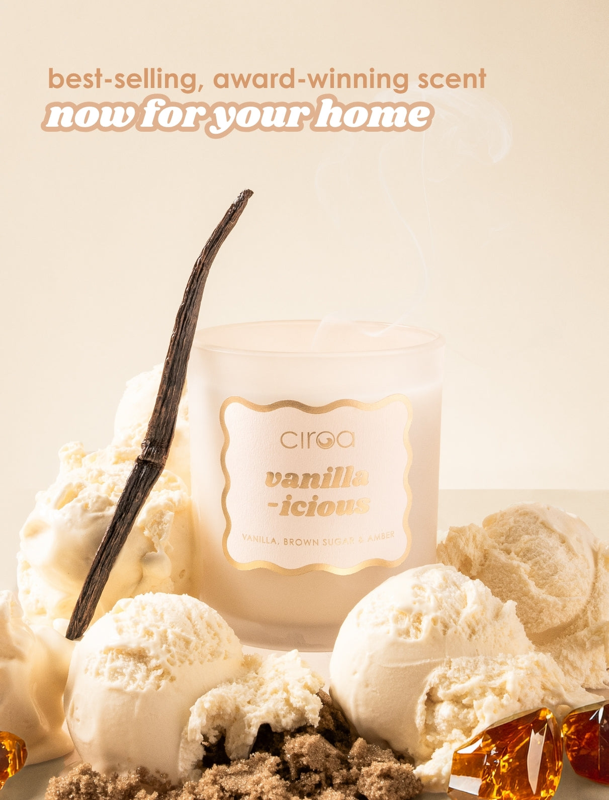 Ciroa Vanilla-icious Candle