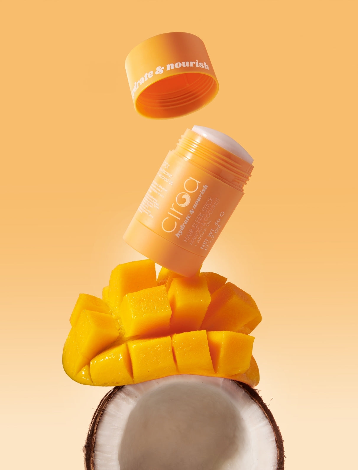 Ciroa Beauty Mango & Coconut Hair Sleek Stick 50g - Protects & Hydrates
